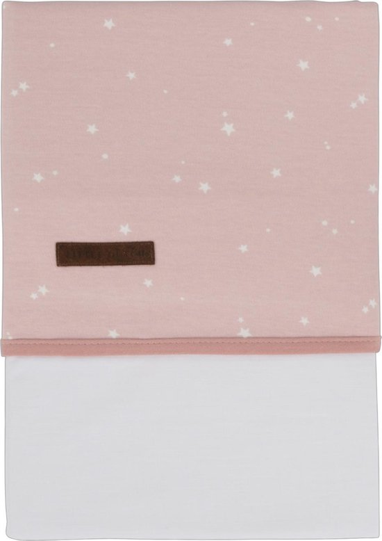 Little Dutch Ledikantlaken - 110 x 140 cm - little stars pink