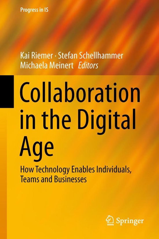Progress in IS - Collaboration in the Digital Age - cover