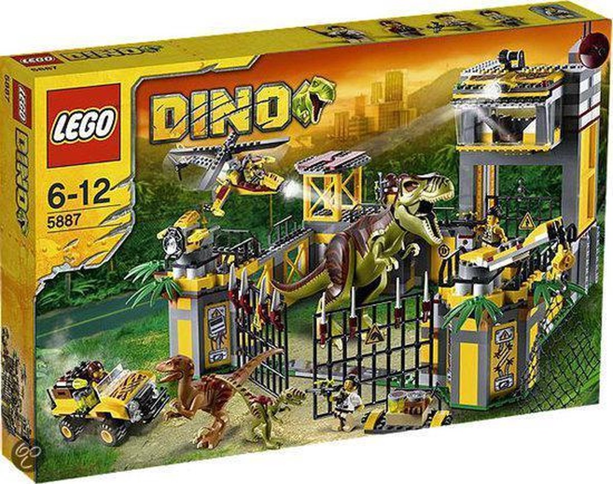 halfrond Kreet speer LEGO Dino Verdedigingsbasis - 5887 | bol.com