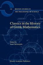 Classics in the History of Greek Mathematics