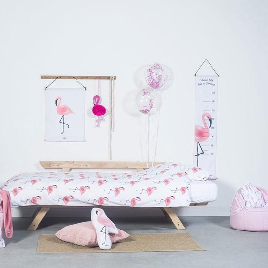 Dekbedovertrek Flamingo Peuter 120x150cm
