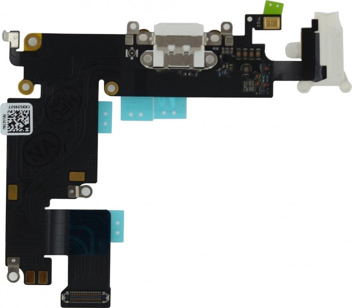 Replacement Charge/Data Connector incl. Flex Cable for Apple iPhone 6 Plus White OEM