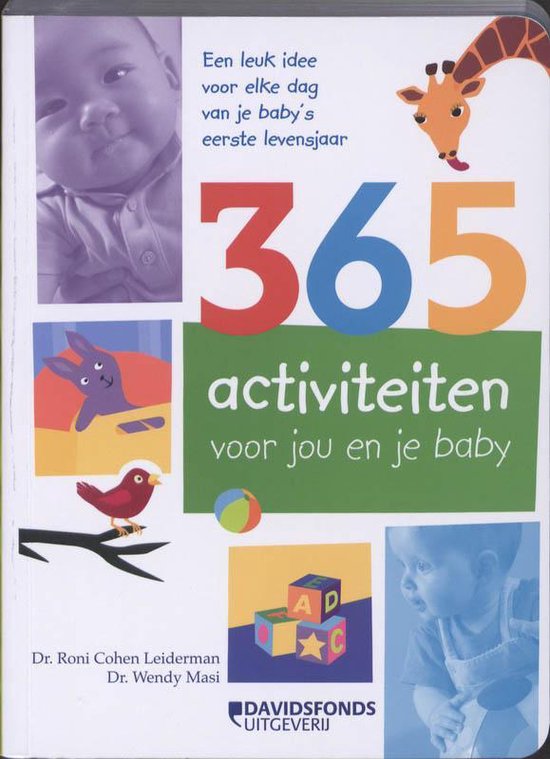 Cover van het boek '365 activiteiten voor jou en je baby' van R.C. Leiderman