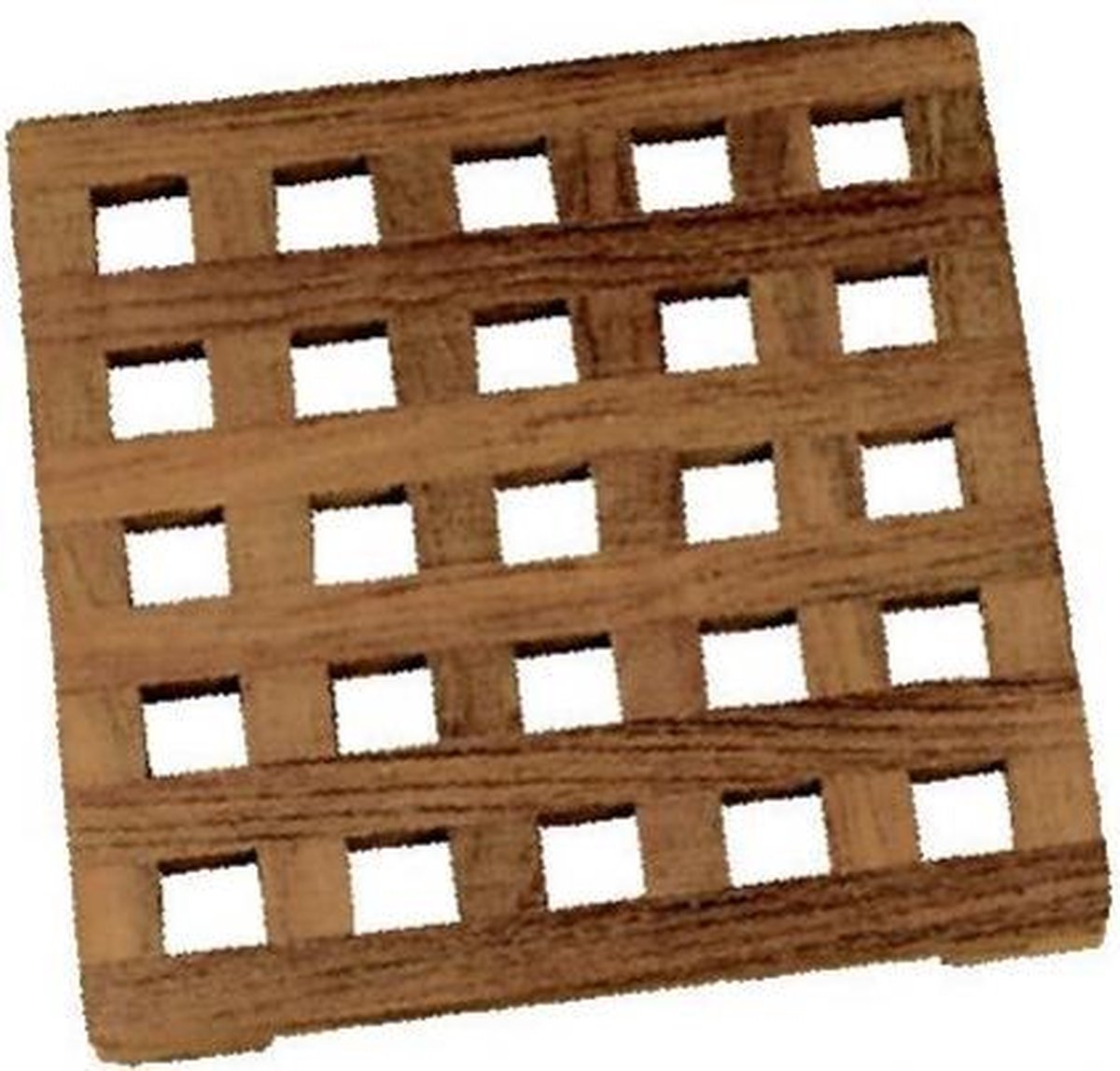 ARC Marine teakhouten Onderzetter 15 x 15 cm