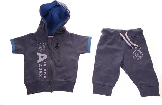 Ajax baby hooded shirt - blauw - maat 152 | bol.com