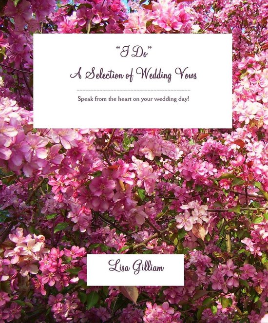 "I Do" A Selection of Wedding Vows - cover
