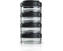 BlenderBottle GoStak - 4-Pack 40ml - Black