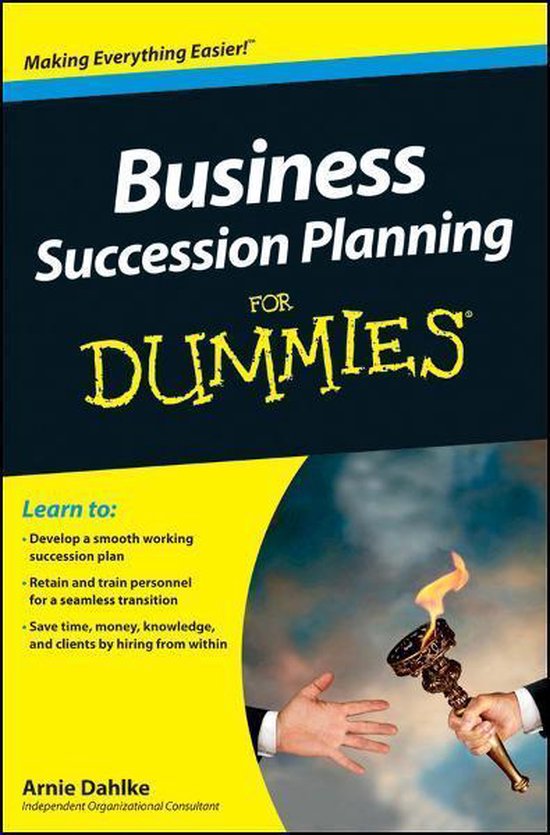 Business Succession Planning For Dummies - cover
