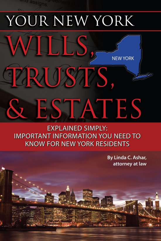 Your New York Wills, Trusts, & Estates Explained Simply - cover
