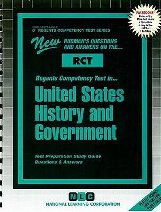 Regents Competency Test In...United States History and Government