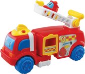 TinyToys - Brandweerwagen Fonzy met vriendje - Licht en geluid