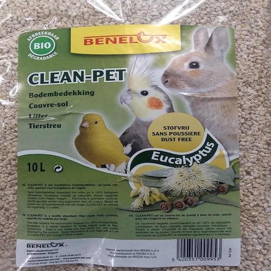 Clean-Pet eucalyptus bodembedekking | bol.com