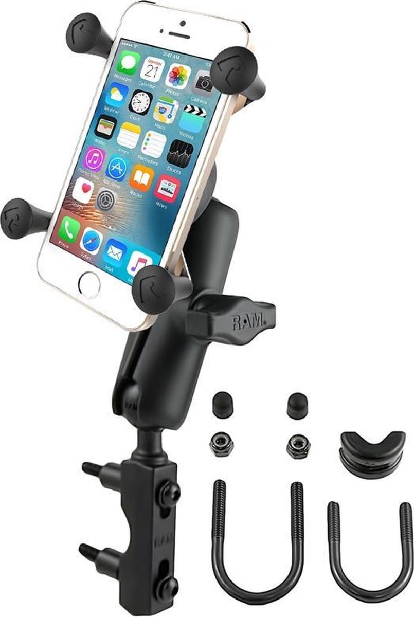 Combination Base met X-Grip Set- Medium arm
