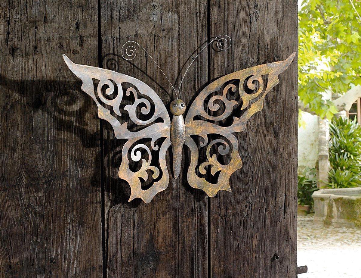 Metalen vlinder groot 45x60 cm | bol.com