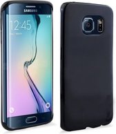 Galaxy S6 Edge TPU back case cover hoesje Zwart