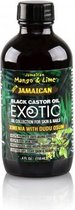 Jamaican Mango & Lime Jamaican Black Castor Oil Exotic Ximenia With Dudu Osum 118 ml