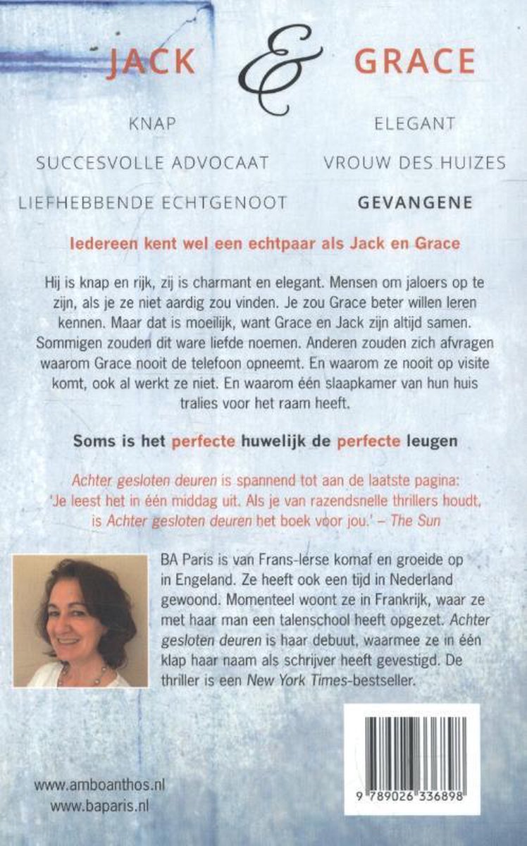 Achter gesloten deuren - back cover