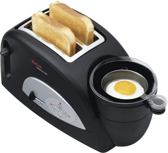 Tefal toast'n egg - toaster en eierkoker/gourmet in 1 | bol.com