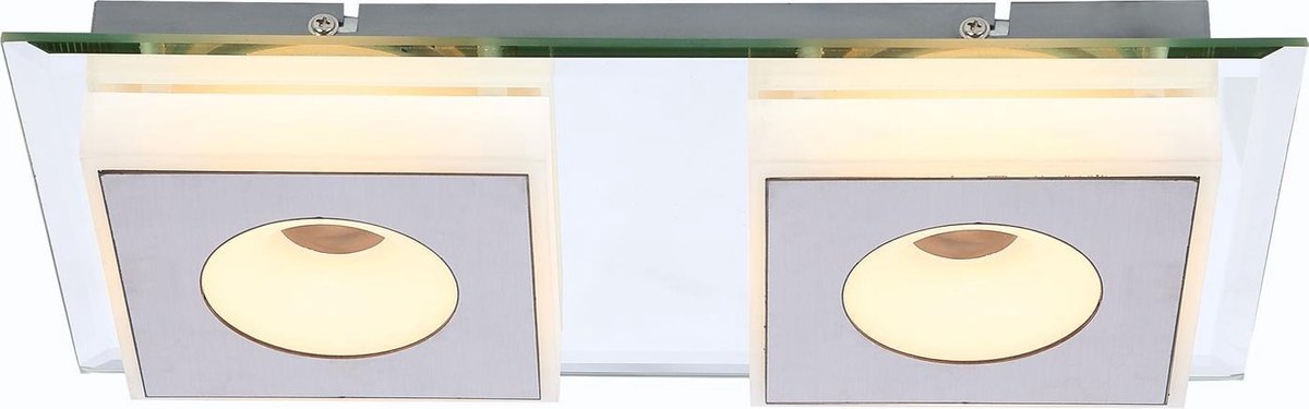 Bloge Lighting - Bioko Wandlamp 2 - Mat nikkel
