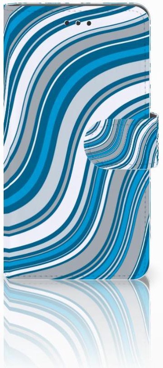 Nokia 7 Telefoon Hoesje Waves Blue