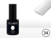 Awesome # 34 Wit Gelpolish - Gellak - Vernis à Vernis à ongles gel - UV & LED