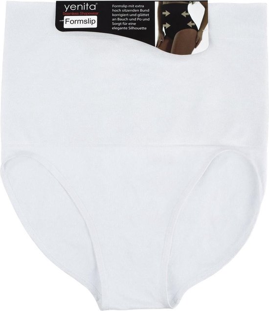 Correctie slip, corrigerend ondergoed, onderbroeken-Wit-XL | bol.com