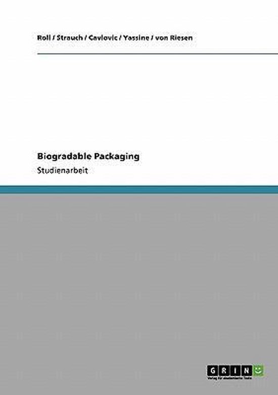 Biogradable Packaging - cover