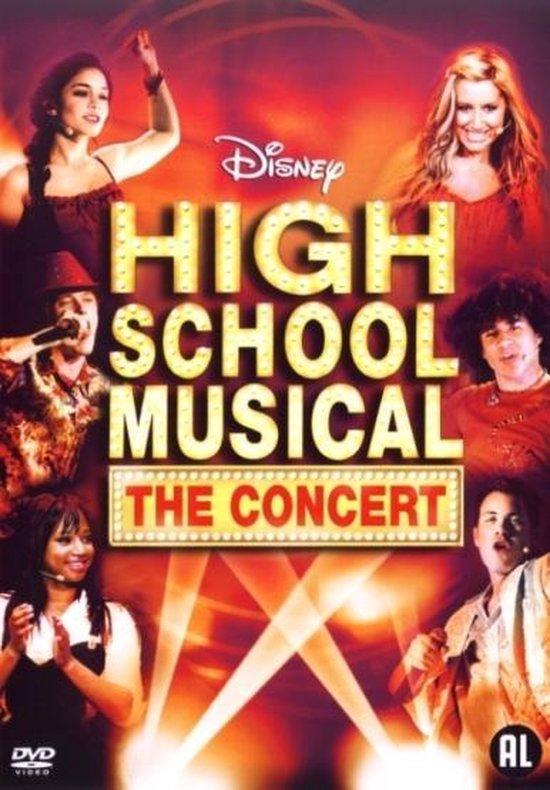Cover van de film 'High School Musical - The Concert'