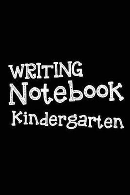 Writing Notebook Kindergarten