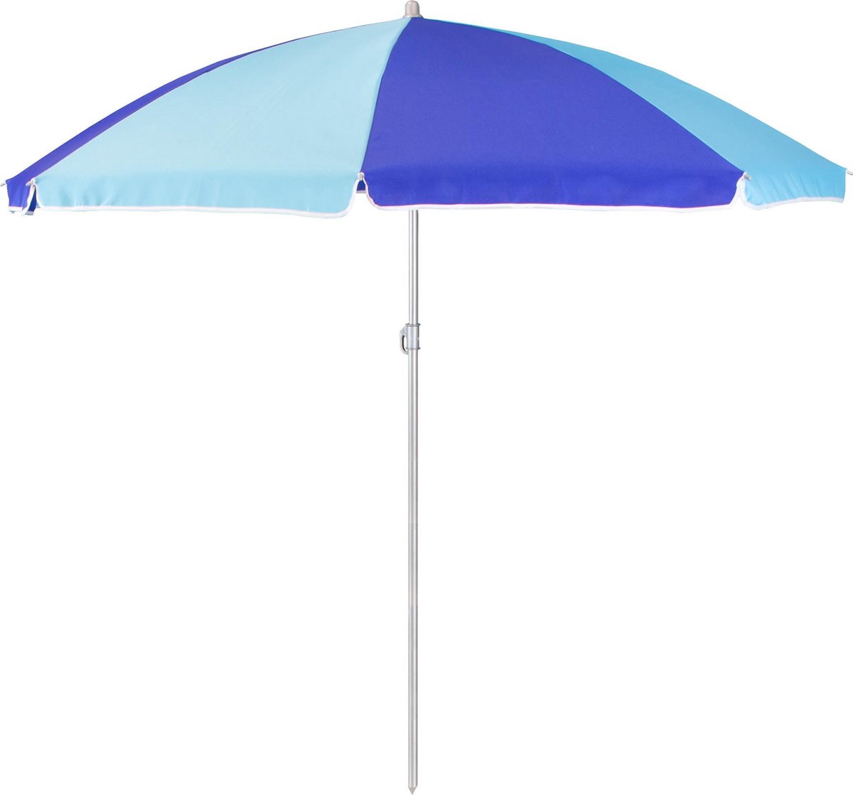 AXI Parasol Blauw / 165cm doorsnede / Geschikt voor bijna iedere picknicktafel Zand & Watertafel of zandbak