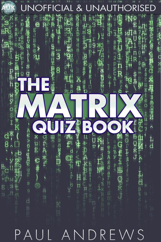 The Matrix Quiz Book - cover
