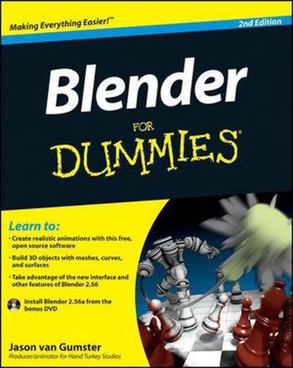 Omslag van Blender For Dummies