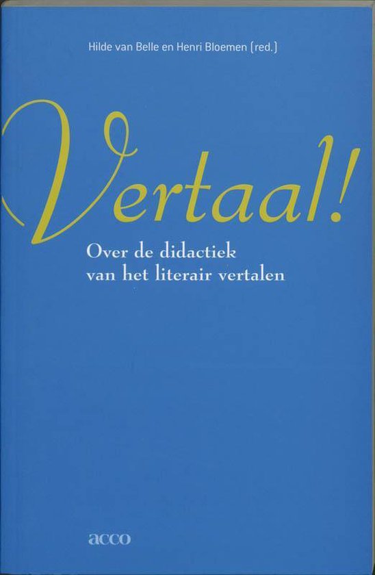 Cover van het boek 'Vertaal ! / druk 1'