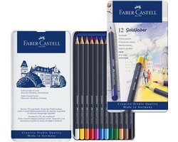 Faber-Castell Goldfaber kleurpotloden - blik 12 stuks - FC-114712