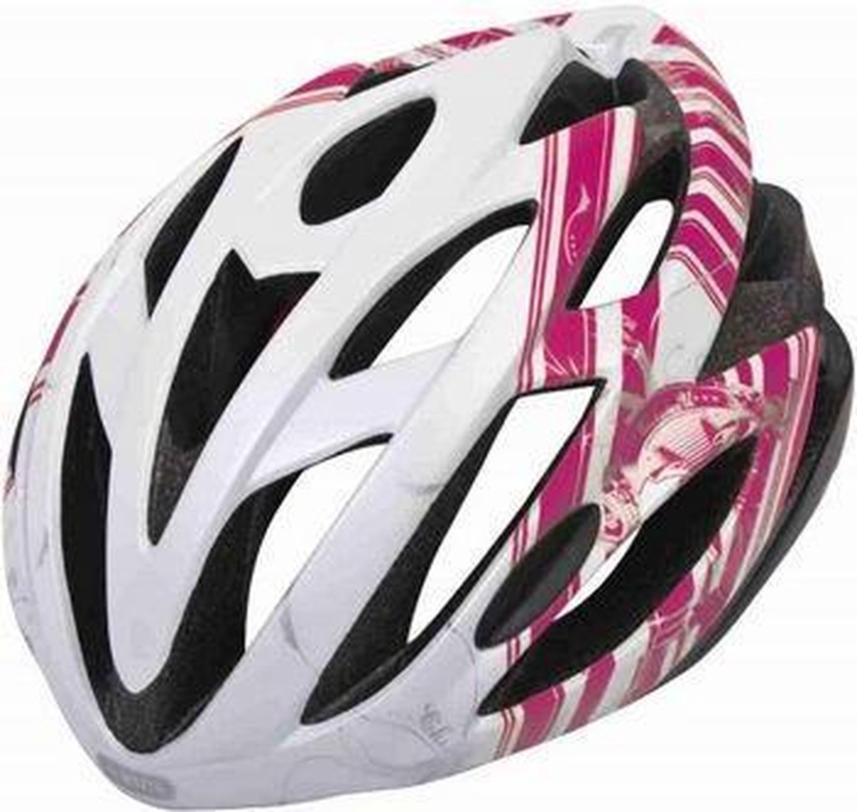 Abus S-Force Road Zoom - Fietshelm - L (58-63cm) - White/Bramble | bol.com