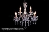 Kristallen kroonluchter Maria Theresa 6+3 lichts Ø60cm - chroom kristal