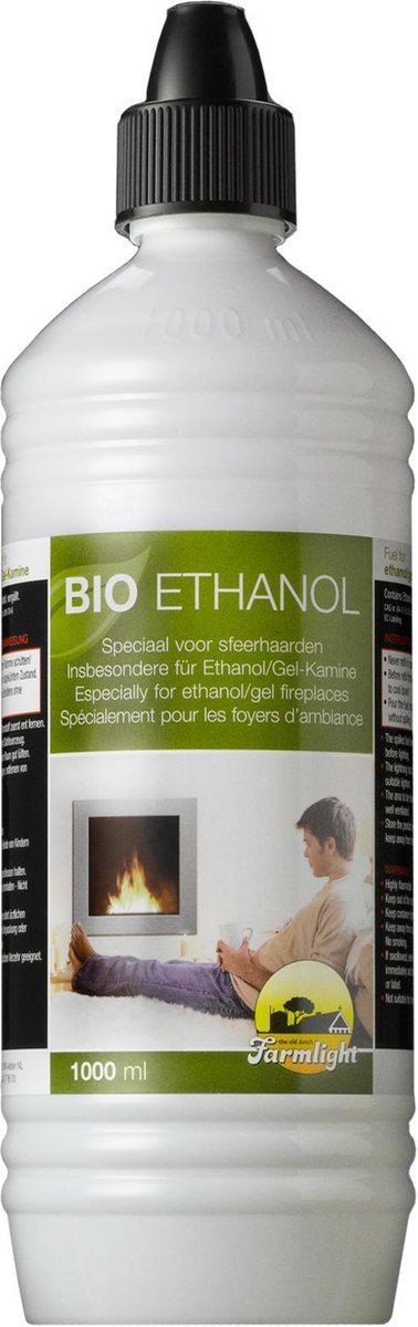 Bio-Ethanol - 12 Flessen - 1 Liter