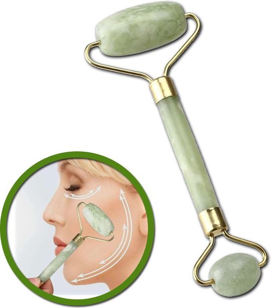 NEWEST * Face Roller | Rouleau de jade | Massage du visage | Soins du  visage |... | bol.com