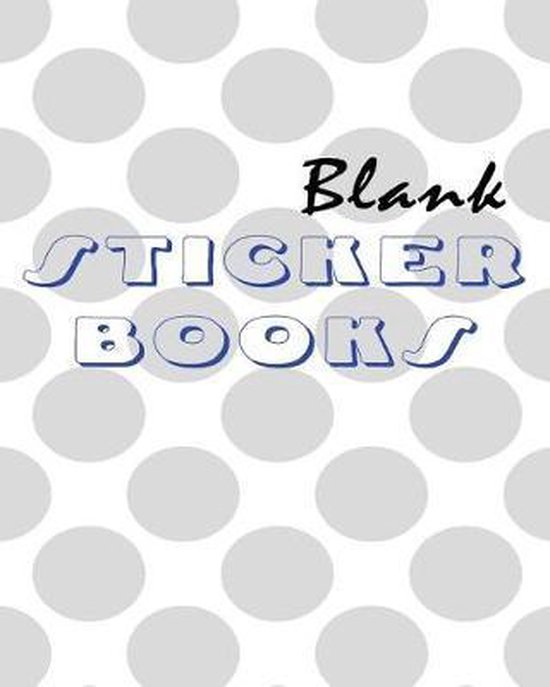 Blank Sticker Books