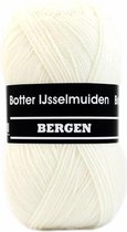 Botter Bergen 002 ecru. [ SOKKENWOL ] PAK MET 10 BOLLEN a 100 GRAM.