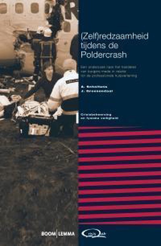 Cover van het boek '(Zel)redzaamheid tijdens de Poldercrash' van Anneke Scholtens