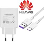 Huawei SuperCharge Adapter 4.5V/5A (EU) met USB-C kabel - Wit