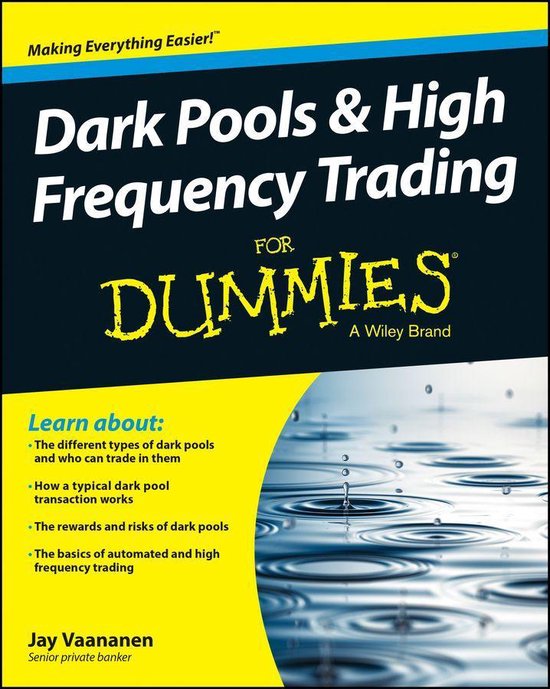 Dark Pools and High Frequency Trading For Dummies - cover