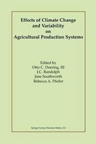 Effects of Climate Change and Variability on Agricultural Production Systems