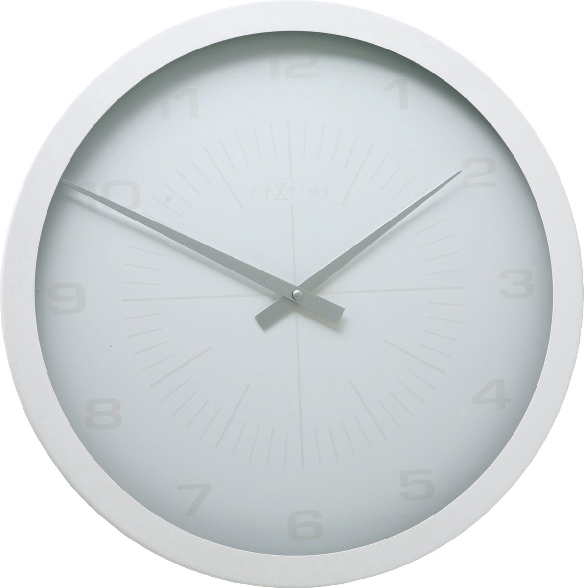 "Nextime wandklok ""Zaza"" 2901 wit"