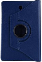 H.K. Draaibaar/Boekhoesje hoesje donkerblauw geschikt voor Samsung Galaxy tab A 2018 10.5 inch T590 + stylus pen