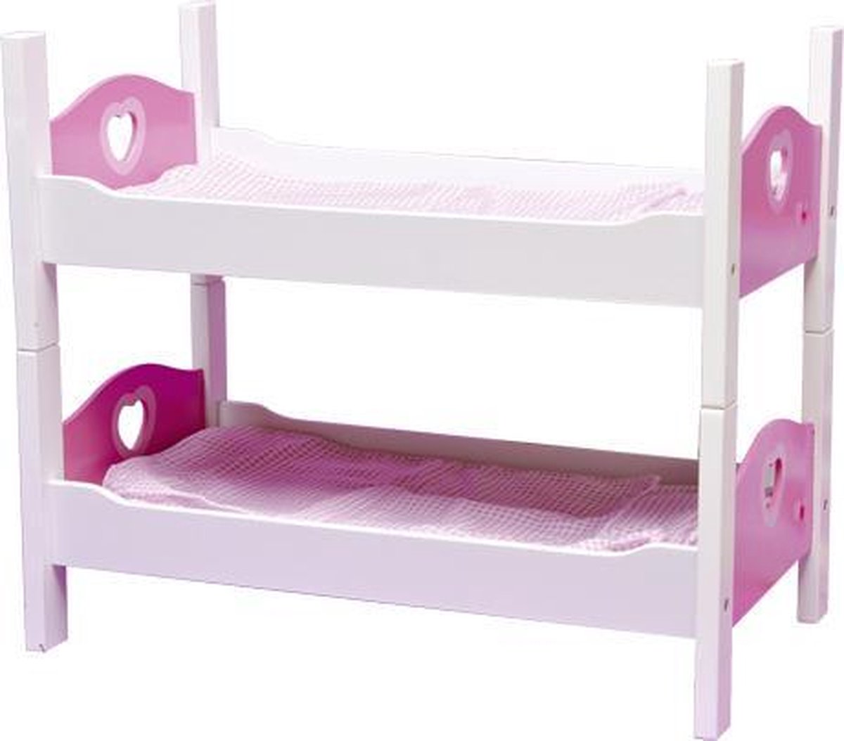 Poppenbed Stapelbed hout