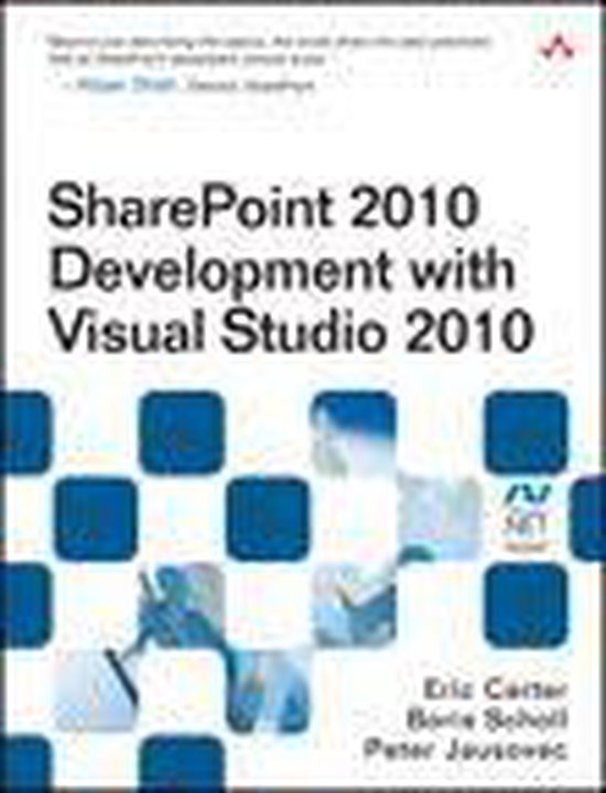 Boek cover SharePoint 2010 Development with Visual Studio 2010 van Eric Carter