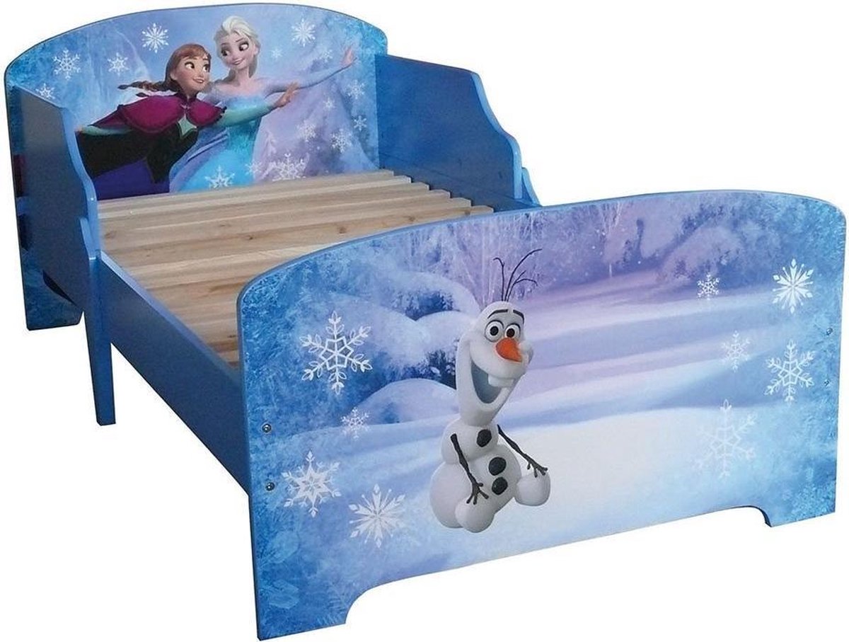 puzzel Grazen Verslaafde Disney Frozen Bed Meisjes Blauw 140 X 70 Cm | bol.com