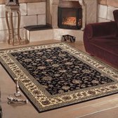 Flycarpets Marrakesh Klassiek Perzich Vloerkleed - 240x340cm - Zwart